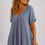 Violette | Flowing V-Neck Maxi Dress
