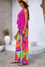 TÁISE | ABSTRACT PRINT TWO-PIECE SET