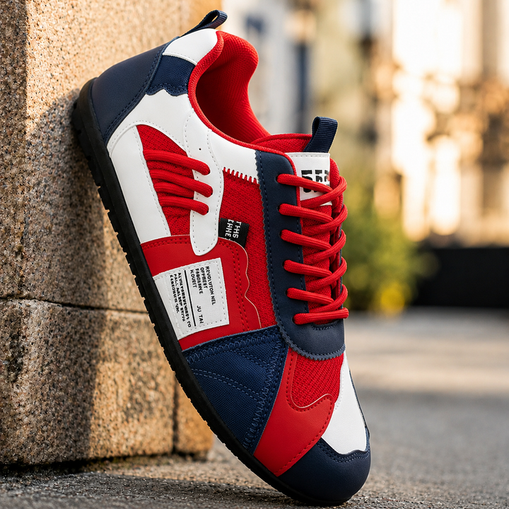 BRAM | RETRO GEKLEURDE SNEAKERS