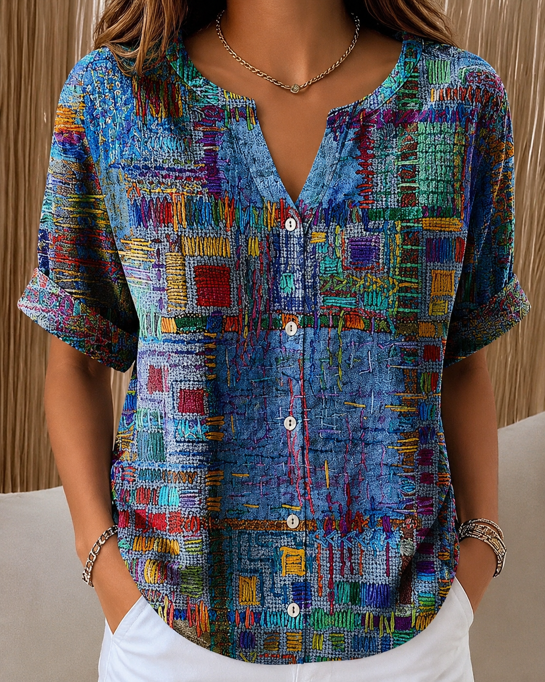 Ivy - Retro Klassieke Blouse