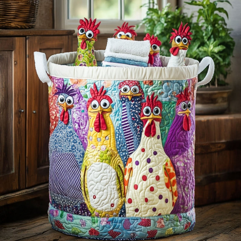 Hen House Chic Laundry Basket