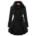 Eliza - Warme en lange winterjas voor dames
