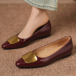 MABEL | Polished Mary Jane Flats
