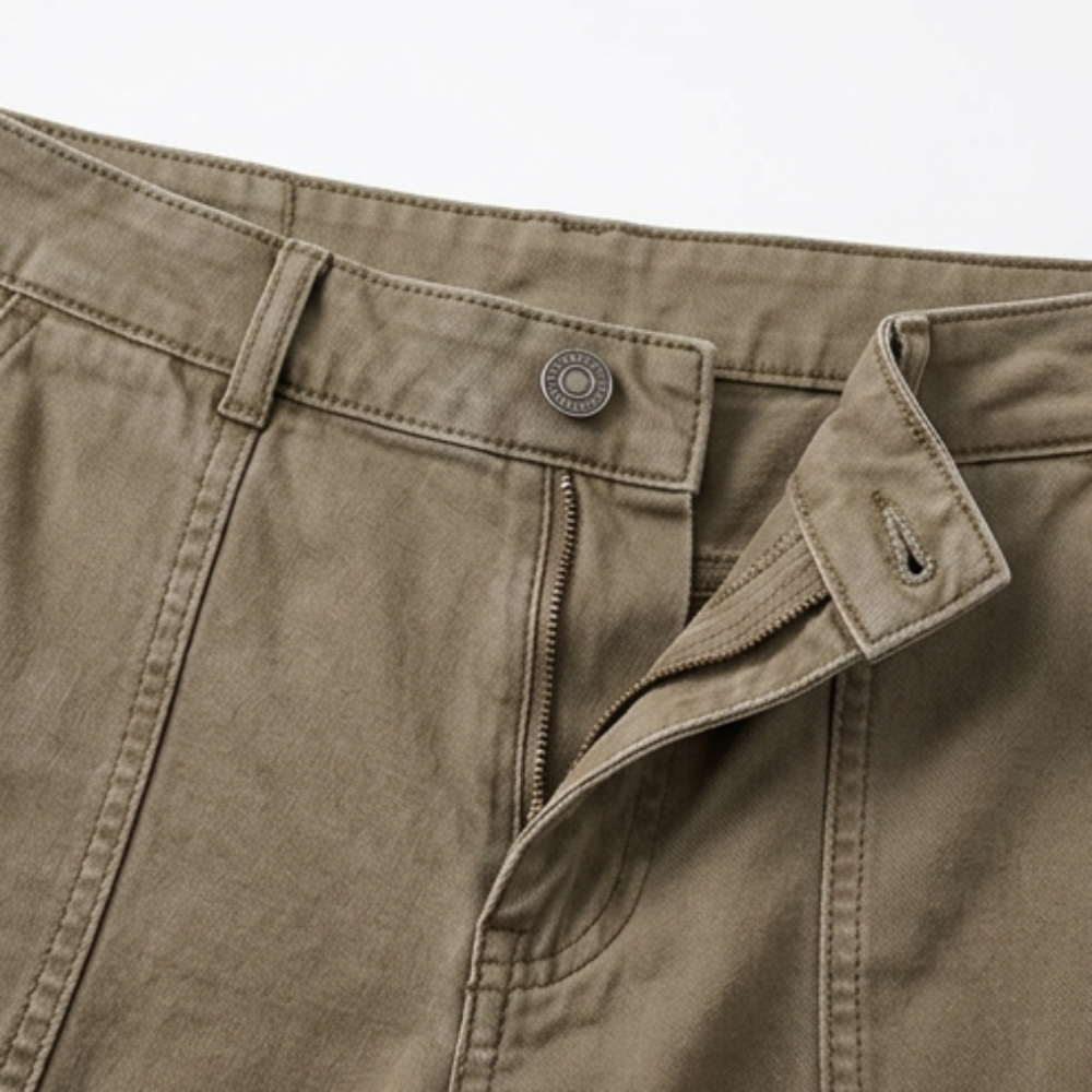 SUZE | TAPERED BROEK MET HOGE TAILLE