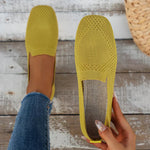 Mary | Breathable Knit Slip-On Flats