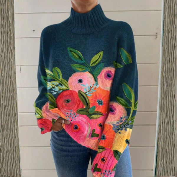 Lieke | Grote Bloemenprint Coltrui