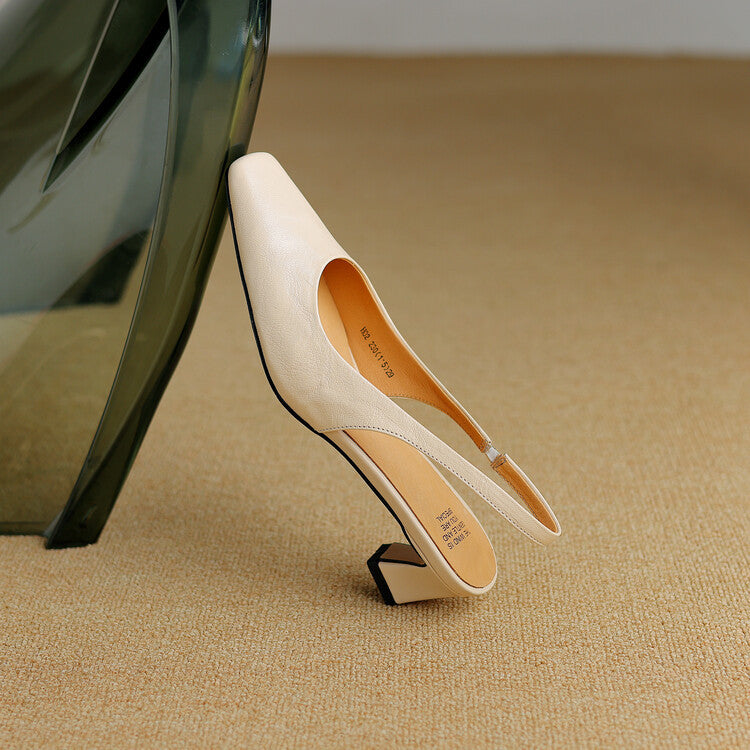 ÉTAÍN | Slingback Mary Jane Heels
