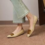 MABEL | Polished Mary Jane Flats