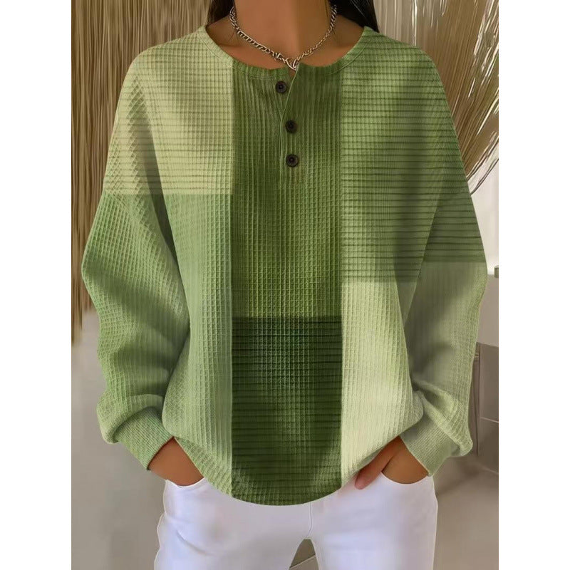 Marije | Groene Patchwork Trui