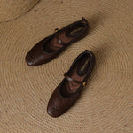 WINIFRED | Moc-Toe Mary Jane Flats