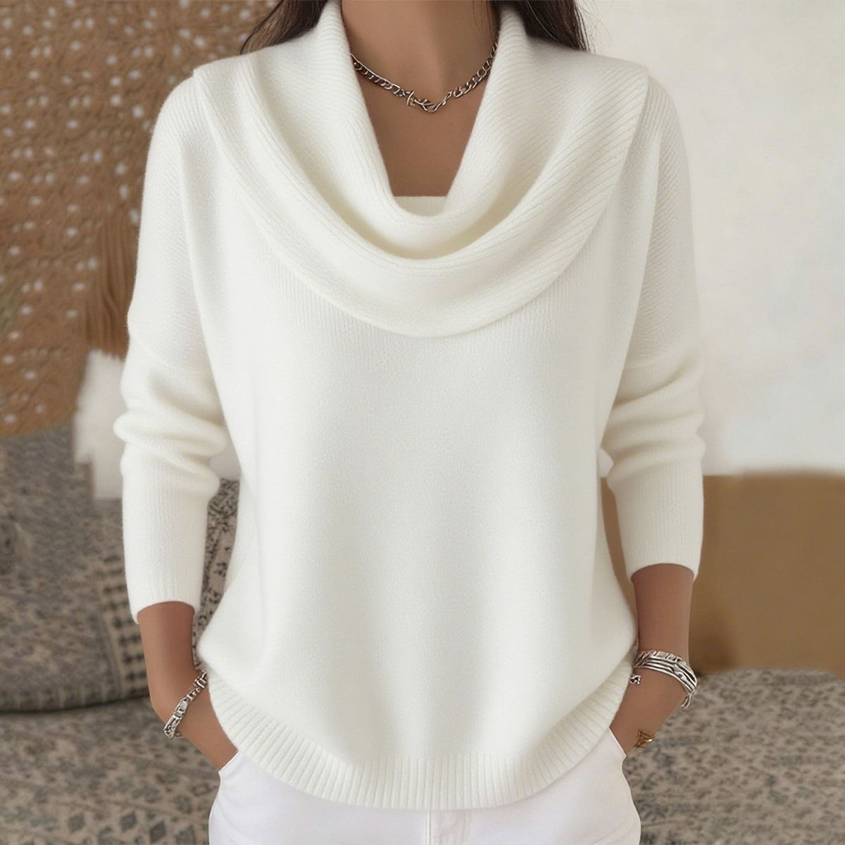 Jolanda | Soepelvallende col