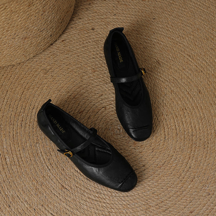 WINIFRED | Moc-Toe Mary Jane Flats