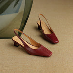 ÉTAÍN | Slingback Mary Jane Heels