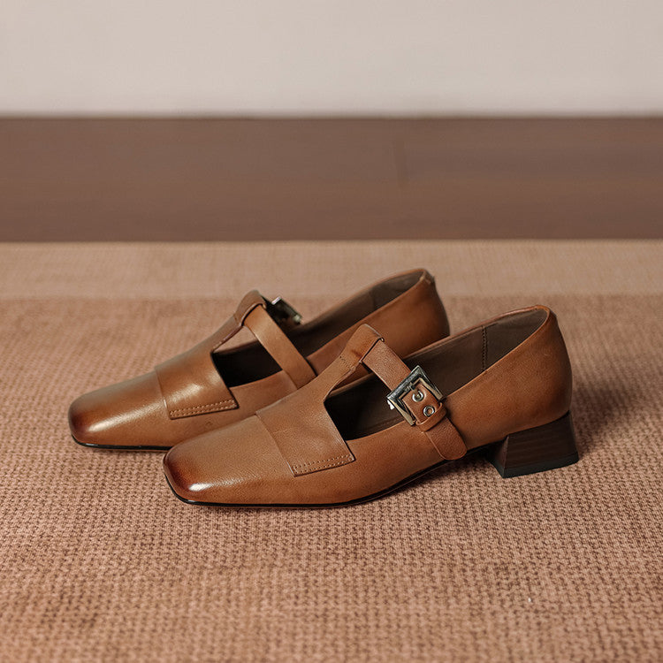 SIOBHÁN | T-Strap Mary Jane Pumps