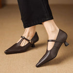 CECILY | T-Strap Mary Jane Heels