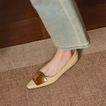MABEL | Polished Mary Jane Flats
