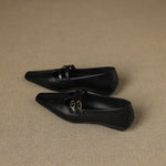 CONSTANCE | Brogued Double-Strap Mary Jane Flats