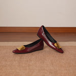 MABEL | Polished Mary Jane Flats