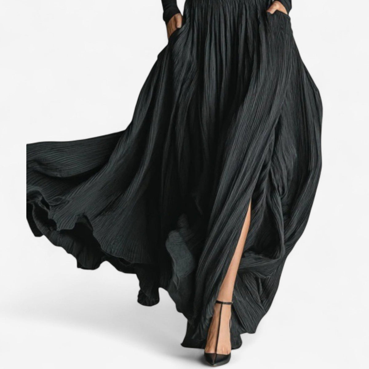 Rachel | Hoge Taille Maxi Jurk