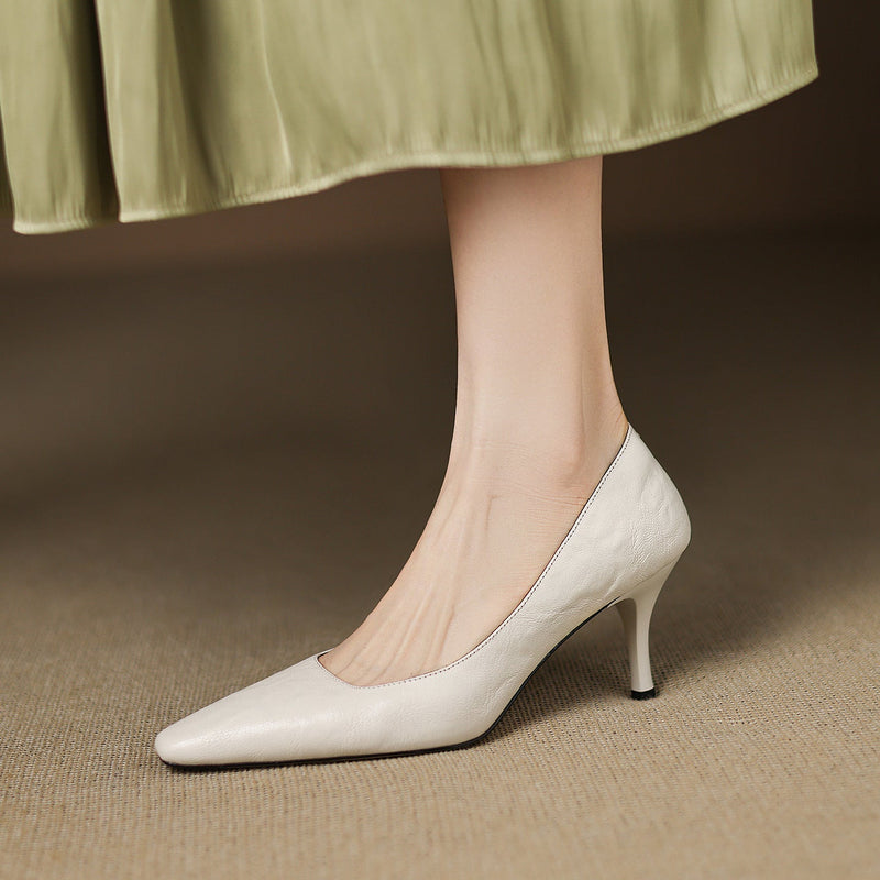 CORDELIA | Pointed Mary Jane Heels