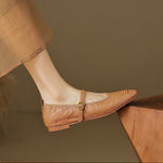 WINIFRED | Moc-Toe Mary Jane Flats