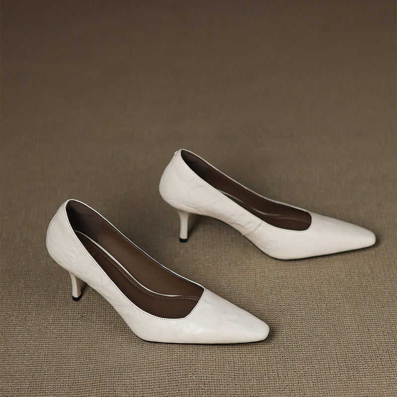 CORDELIA | Pointed Mary Jane Heels