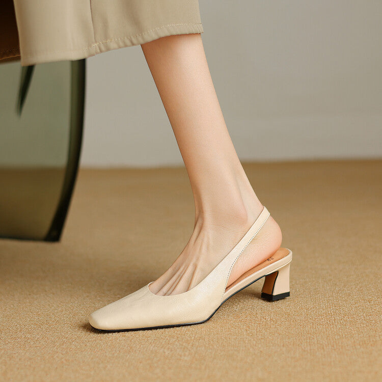 ÉTAÍN | Slingback Mary Jane Heels
