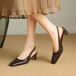 ÉTAÍN | Slingback Mary Jane Heels