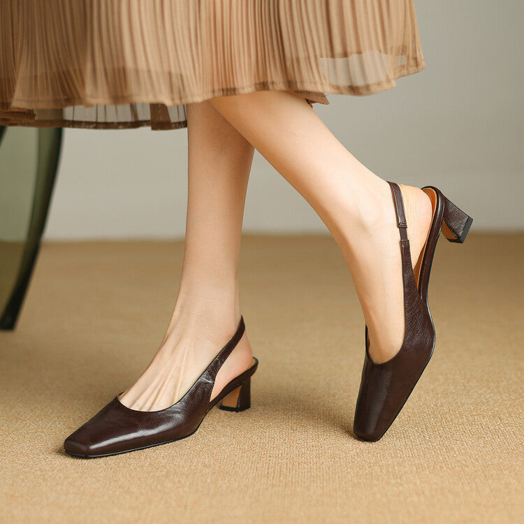 ÉTAÍN | Slingback Mary Jane Heels
