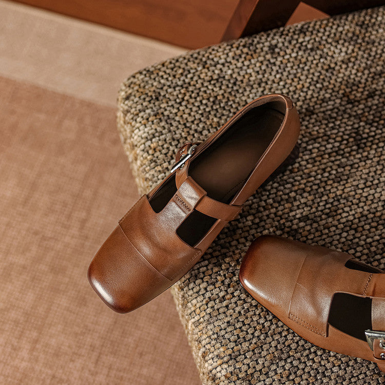 SIOBHÁN | T-Strap Mary Jane Pumps