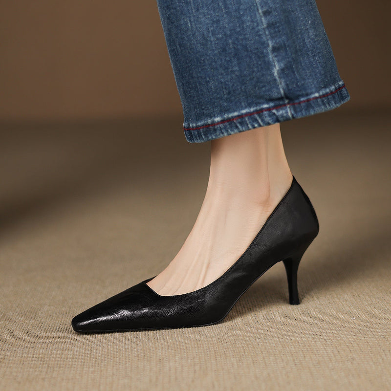 CORDELIA | Pointed Mary Jane Heels