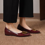 MABEL | Polished Mary Jane Flats