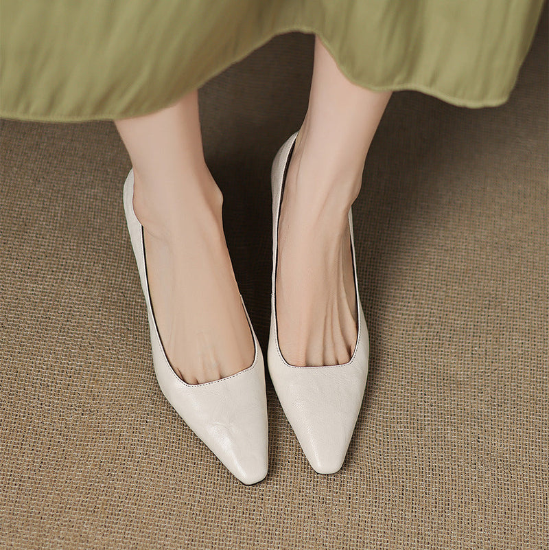 CORDELIA | Pointed Mary Jane Heels