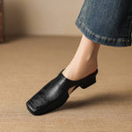 ÉADAOIN | Chain-Link Mary Jane Mules