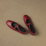 SINÉAD | Cross-Strap Mary Jane Flats