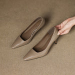 CORDELIA | Pointed Mary Jane Heels