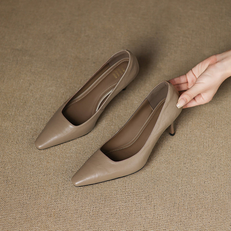 CORDELIA | Pointed Mary Jane Heels