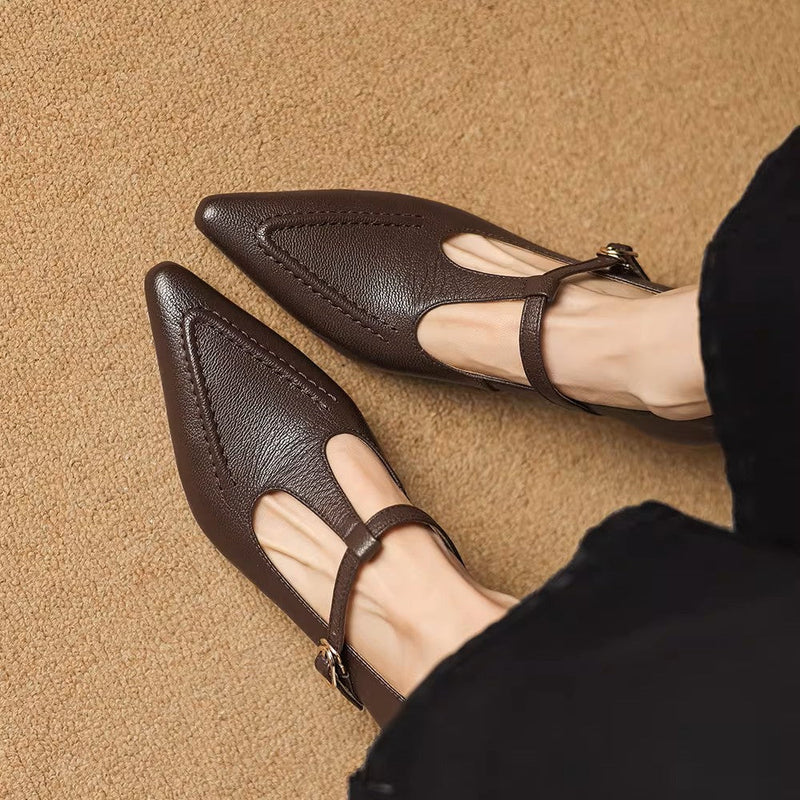 CECILY | T-Strap Mary Jane Heels