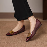 MABEL | Polished Mary Jane Flats