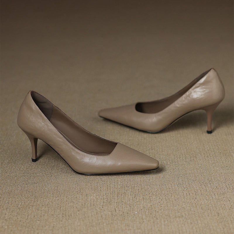 CORDELIA | Pointed Mary Jane Heels