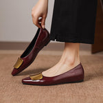 MABEL | Polished Mary Jane Flats
