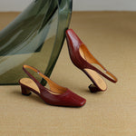 ÉTAÍN | Slingback Mary Jane Heels