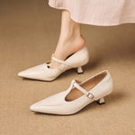 CECILY | T-Strap Mary Jane Heels