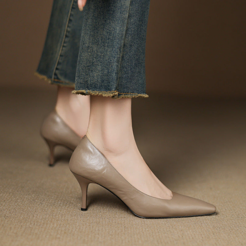 CORDELIA | Pointed Mary Jane Heels