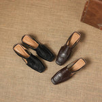 ÉADAOIN | Chain-Link Mary Jane Mules