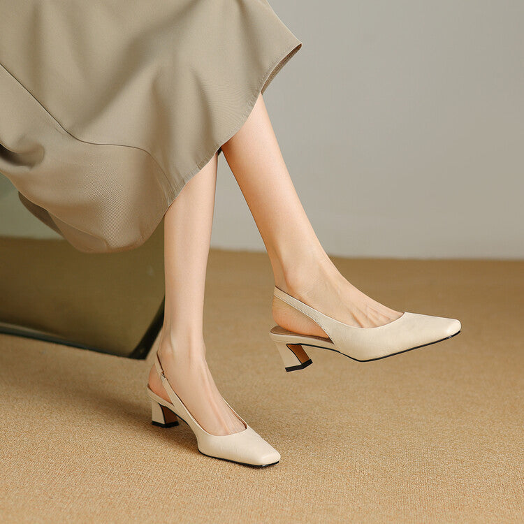 ÉTAÍN | Slingback Mary Jane Heels