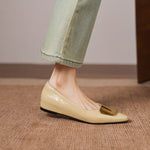 MABEL | Polished Mary Jane Flats
