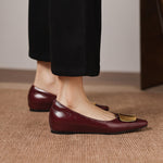 MABEL | Polished Mary Jane Flats