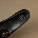 CONSTANCE | Brogued Double-Strap Mary Jane Flats