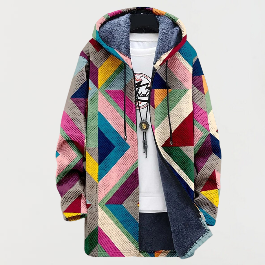 Marlow | Sweatshirt met geometrisch patroon